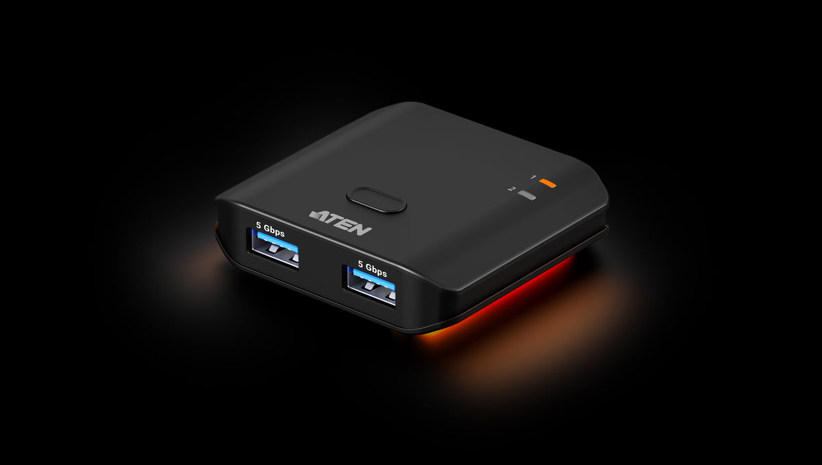 ATEN 2 x 2 USB 3.2 Gen 1 Sharing Switch - ATEN