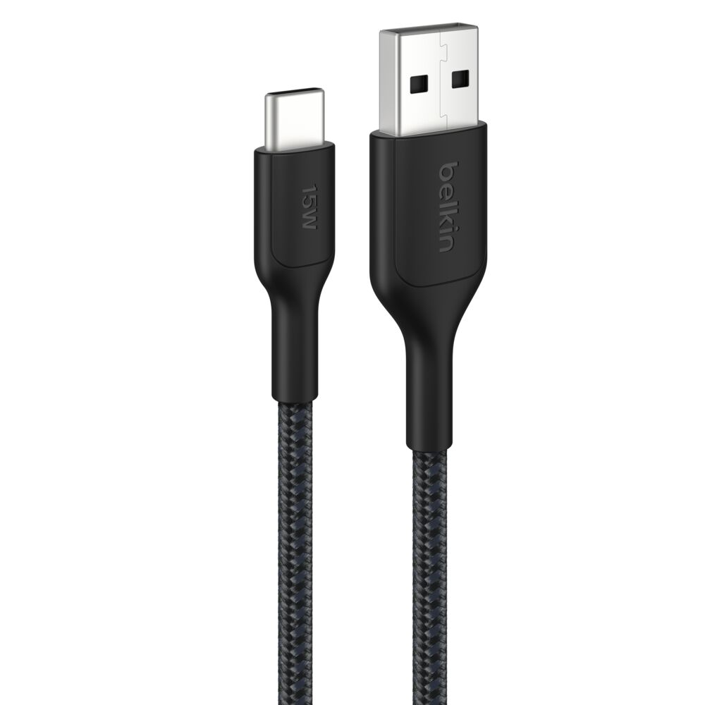 Belkin BoostCharge Pro Braided USB-A to USB-C C (CAB022FQ2MBK)