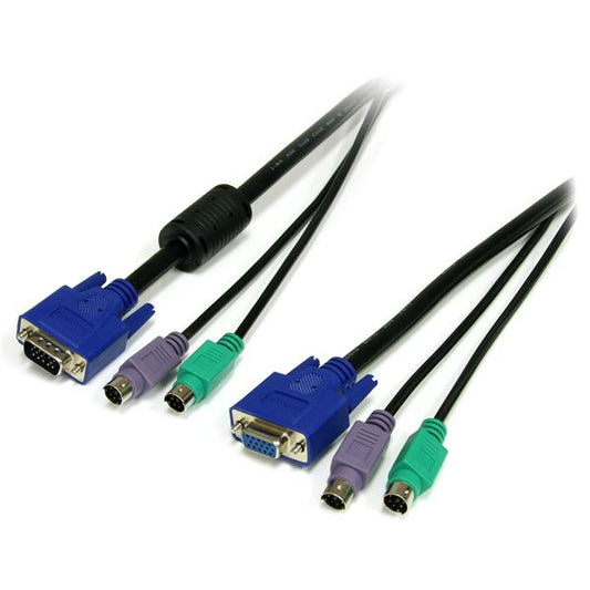 StarTech.com 6 ft 3-in-1 PS/2 KVM Cable product image