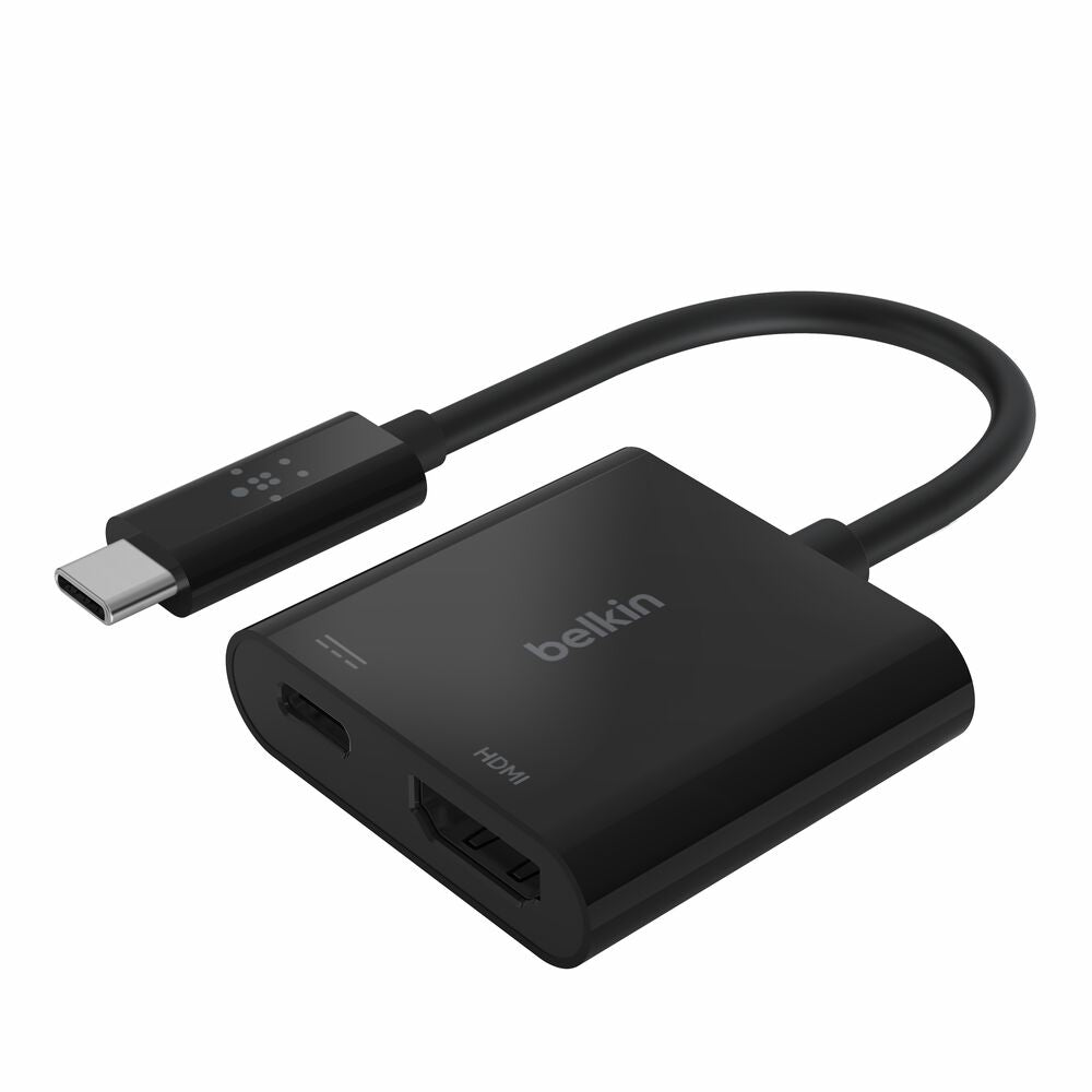 Belkin USB-C to HDMI + Charge Adapter BLK (60W (AVC002BTBK)