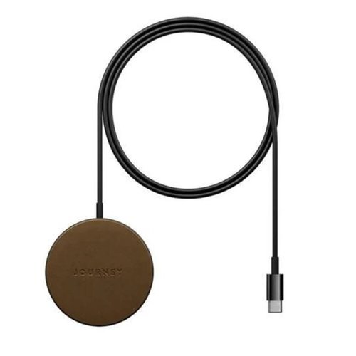 ALOGIC Journey MagSafe Compatible Wireless Charger - Dark Brown (LWCMSDB)