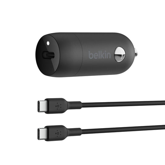 Belkin 30W USB PD CAR CHARGER WITH PPS W/PVC (CCA004BT1MBK-B6)