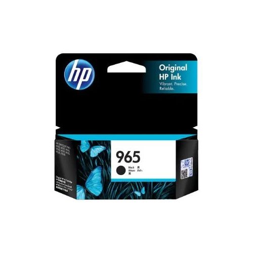 HP 965 BLACK ORIGINAL INK CARTRIDGE (3JA80AA)