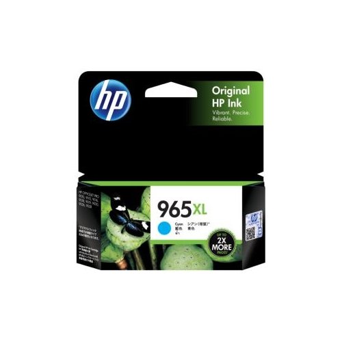 HP 965XL CYAN ORIGINAL INK CARTRIDGE (3JA81AA)