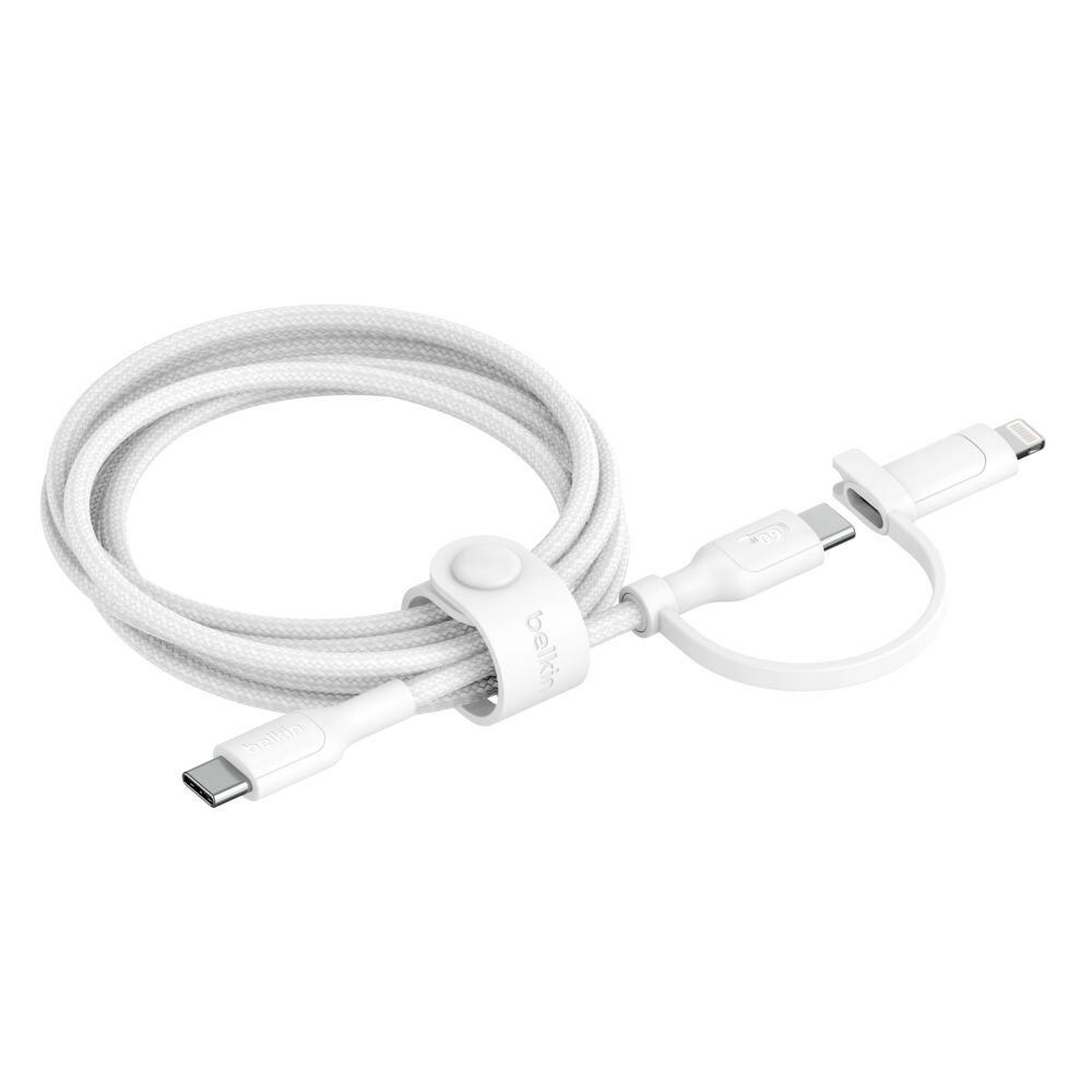 Belkin BOOSTCHARGE 2-IN-1 USB-C & LIGHTNING BRA (CAC003FQ1.5MWH)