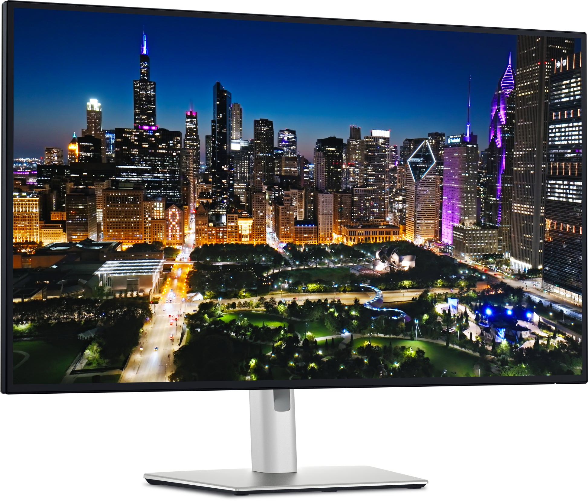 DELL UltraSharp U3225QE computer monitor 80 cm (31.5") 3840 x 2160 pixels 4K Ultra HD LCD Black, Silver product image