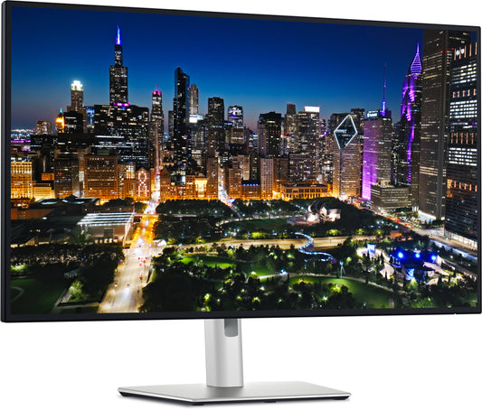 DELL UltraSharp U3225QE computer monitor 80 cm (31.5") 3840 x 2160 pixels 4K Ultra HD LCD Black, Silver product image