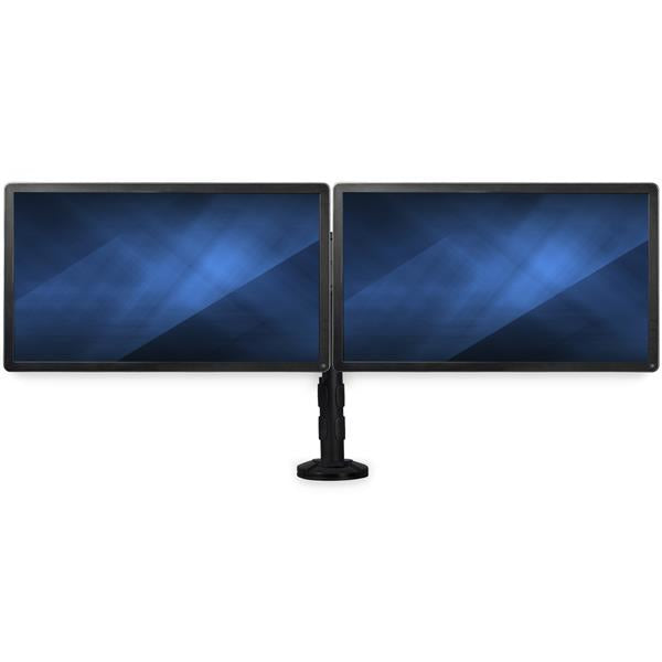 StarTech.com Desk-mount Dual-Monitor Arm - Cross Bar - Grommet/Desk Clamp Mount - For up to 27" (17.6lb/8kg) Displays product image