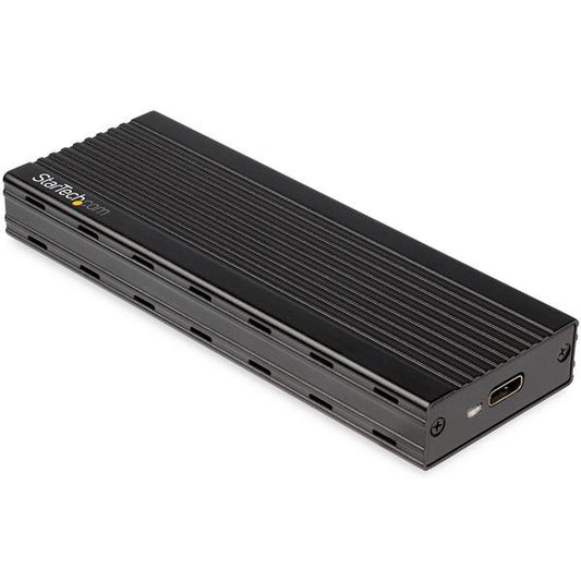 StarTech.com USB-C 10Gbps to M.2 NVMe SSD Enclosure - Portable External M.2 NGFF PCIe Aluminum Case - 1GB/s Read/Write - Supports 2230, 2242, 2260, 2280 - TB3 Compatible - Mac & PC - TAA product image