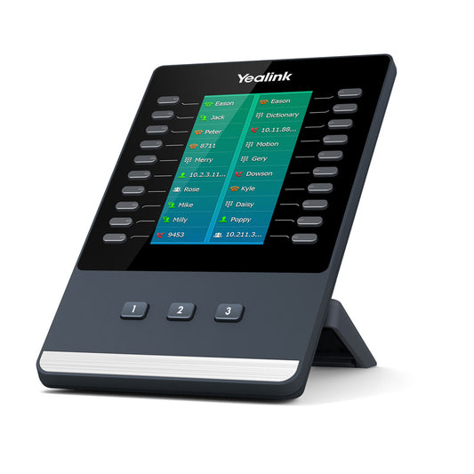 Yealink EXP50 IP add-on module Black, Grey 23 buttons product image