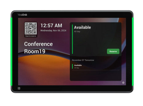 Yealink RoomPanel Plus E2 25.6 cm (10.1") 1280 x 800 pixels LCD 802.11a, 802.11b, 802.11g, Wi-Fi 4 (802.11n), Wi-Fi 5 (802.11ac) Grey Bluetooth product image