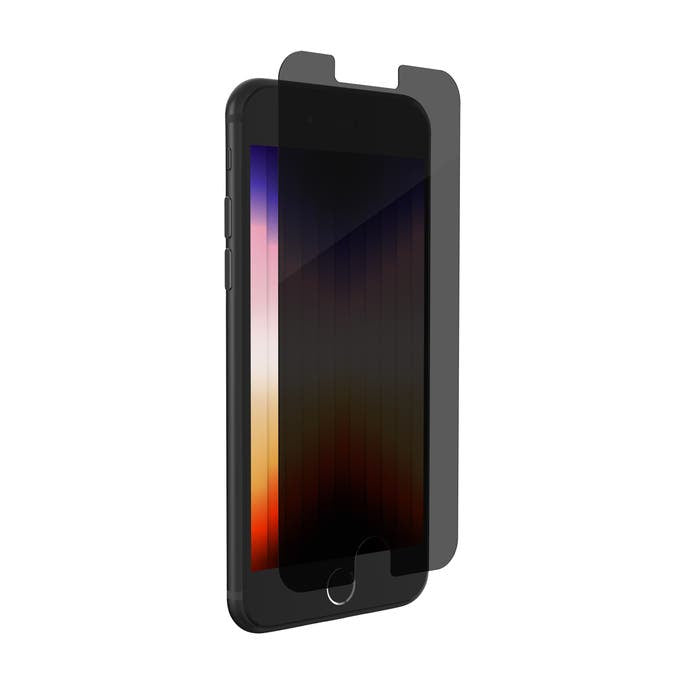 InvisibleShield Glass Elite Privacy 360 mobile phone case 11.9 cm (4.7") Cover Black - ZAGG