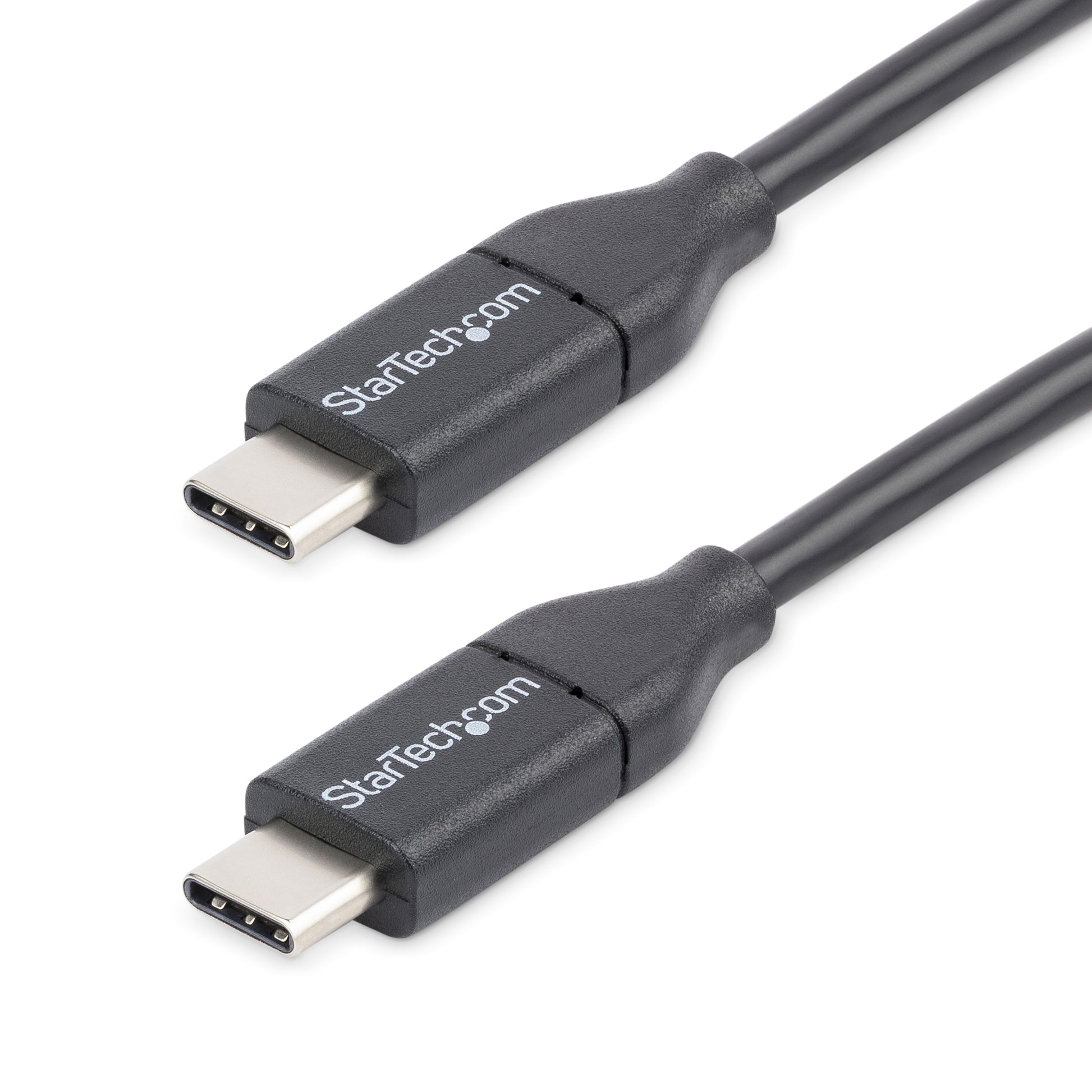 StarTech.com 1.6ft (50cm) USB-C Charging Cable, Charge & Sync, 60W (3A) PD, USB 2.0 Laptop Charger Cable - USB C Charging Cord product image