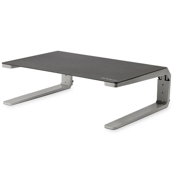 StarTech.com Monitor Riser Stand - Steel and Aluminum - Height Adjustable - For up to 32" (22lb/10kg) Displays product image