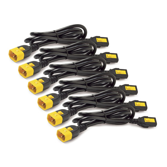 APC Power Cord Kit (6 ea), Locking, C13 TO C14, 0.6m, Blue product image