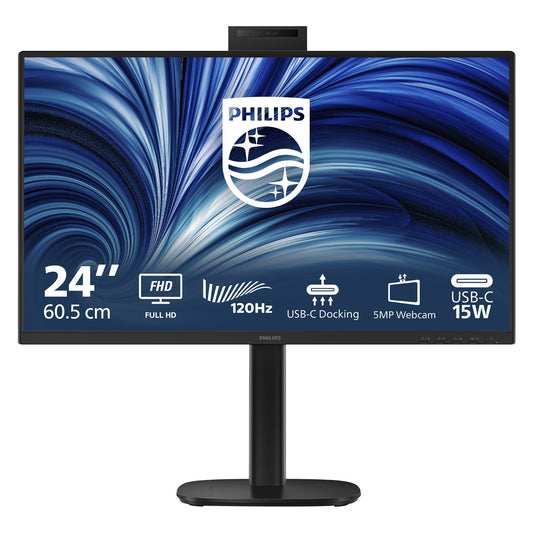 Philips 3000 series 24B2U3301H/75 computer monitor 60.5 cm (23.8") 1920 x 1080 pixels Full HD LCD Black