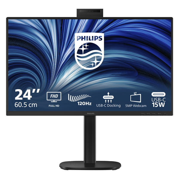 Philips 3000 series 24B2U3301H/75 computer monitor 60.5 cm (23.8") 1920 x 1080 pixels Full HD LCD Black