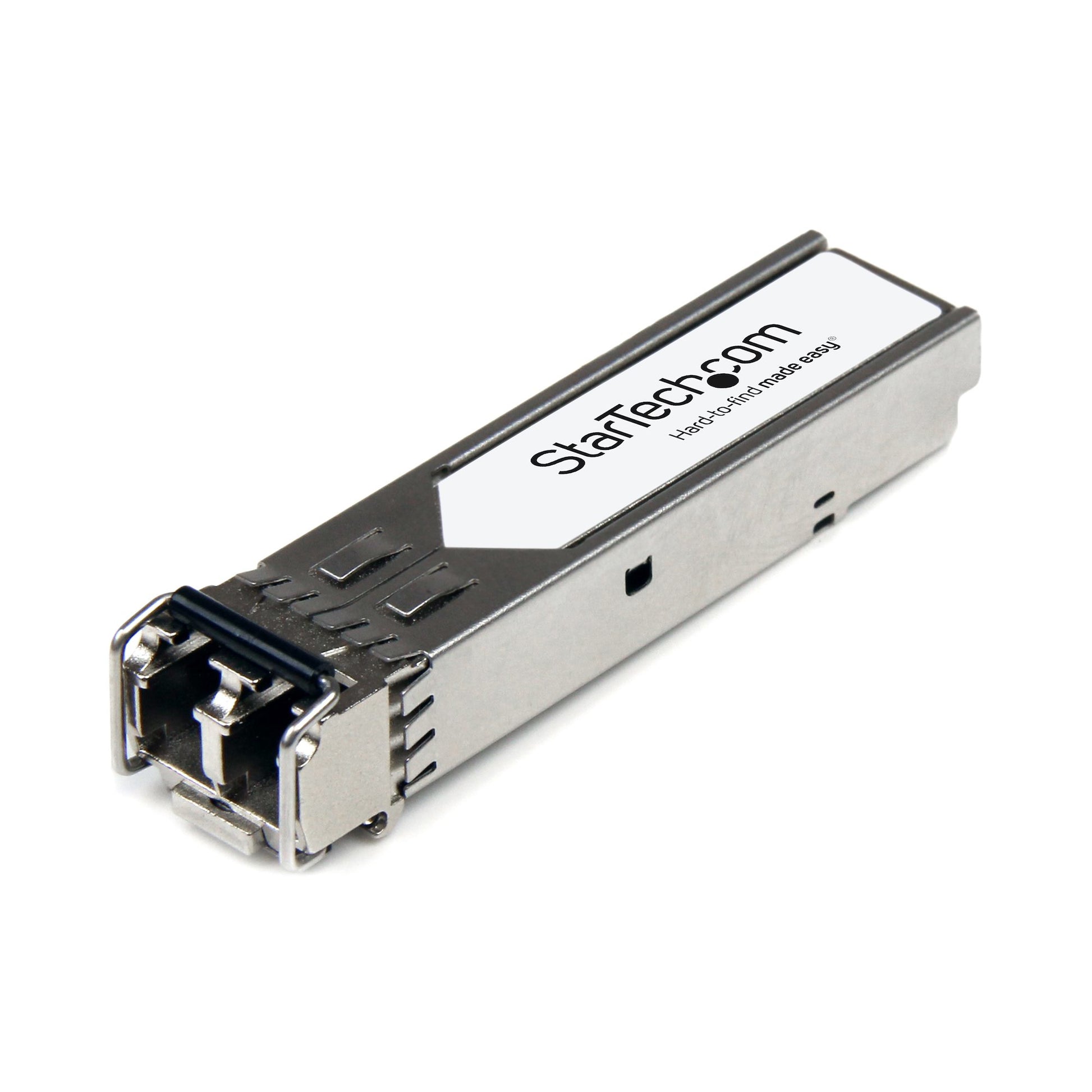 StarTech.com Palo Alto Networks PAN-SFP-PLUS-SR Compatible SFP+ Module, 10GBASE-SR, Multimode Fiber (MMF), 300m (984ft), LC, 850nm, 10 Gigabit Optic Transceiver product image