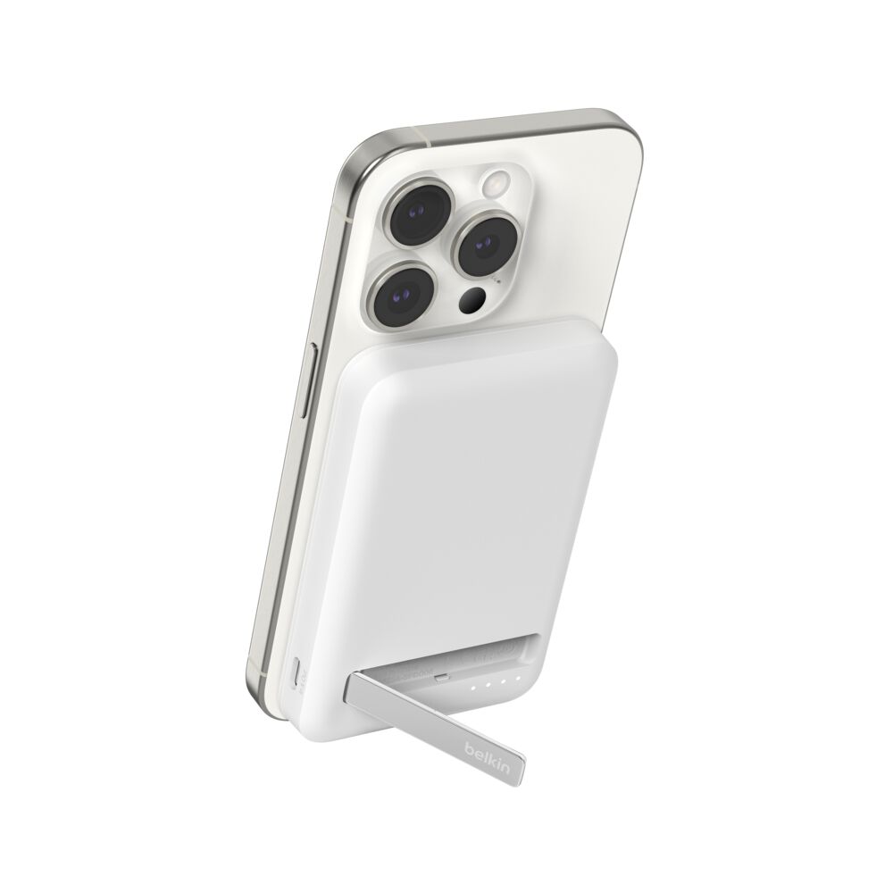 Belkin BOOSTCHARGE 5K 15W QI2 POWER BANK WHITE (BPD006BTWH)