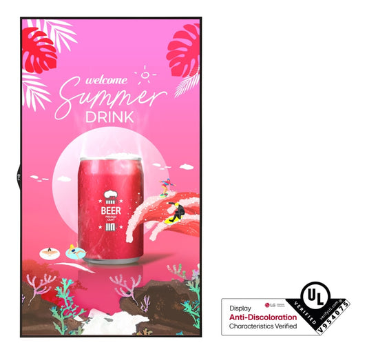 LG 55XS4P Signage Display Digital signage flat panel 139.7 cm (55") LED 4000 cd/m¬≤ Full HD Black WebOS 24/7