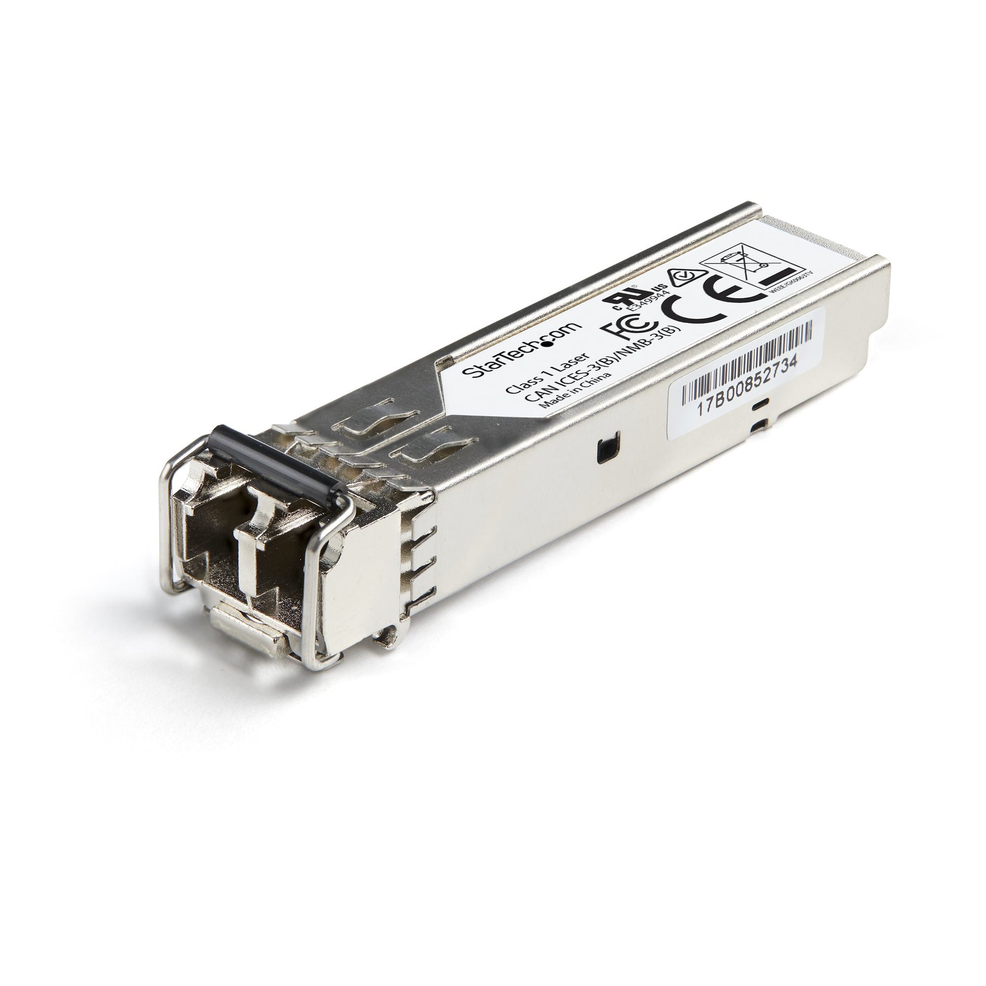StarTech.com Dell EMC SFP-1G-LX Compatible SFP Module - 1000BASE-LX - 1GbE Single Mode Fiber SMF Optic Transceiver - 1GE Gigabit Ethernet SFP - LC 10km - 1310nm - DDM product image