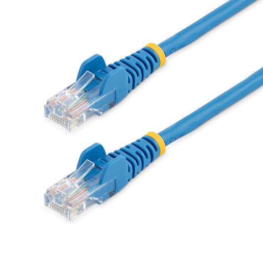 StarTechCat5e Ethernet Patch Cable with Snagless RJ45 Connectors - 7 m, Blue