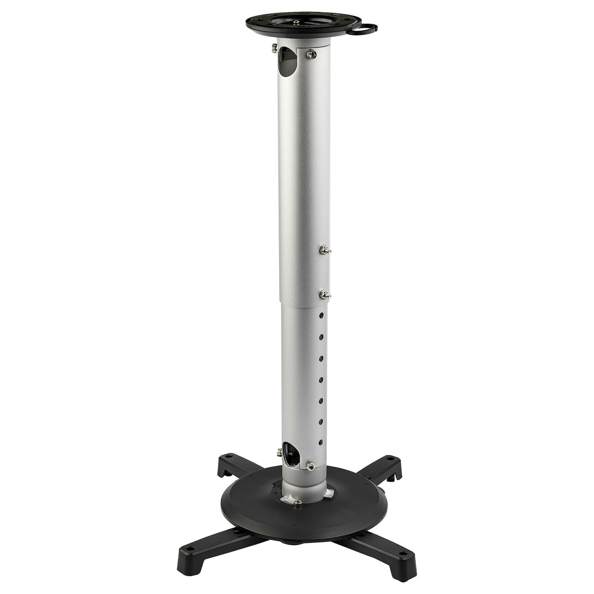 StarTech.com Universal Ceiling Projector Mount - Heavy Duty Height Adjustable/Extendable Pole Mount 5-22.7" from Ceiling - 33lb (15kg) - Tilt/Rotate - Hanging Projector Mount w/ Bracket - T… product image