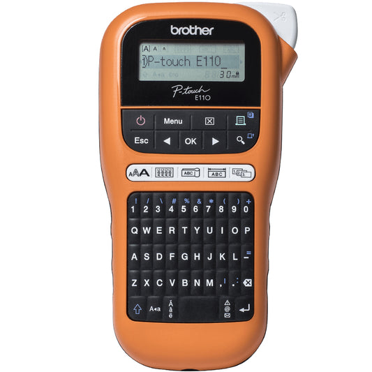 Brother PTE110VPYP1 label printer 180 x 180 DPI 20 mm/sec TZe QWERTY