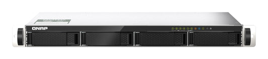 QNAP TS-435XEU NAS Rack (1U) Marvell CN9131 4 GB DDR4 0 TB QNAP QTS Black, Grey
