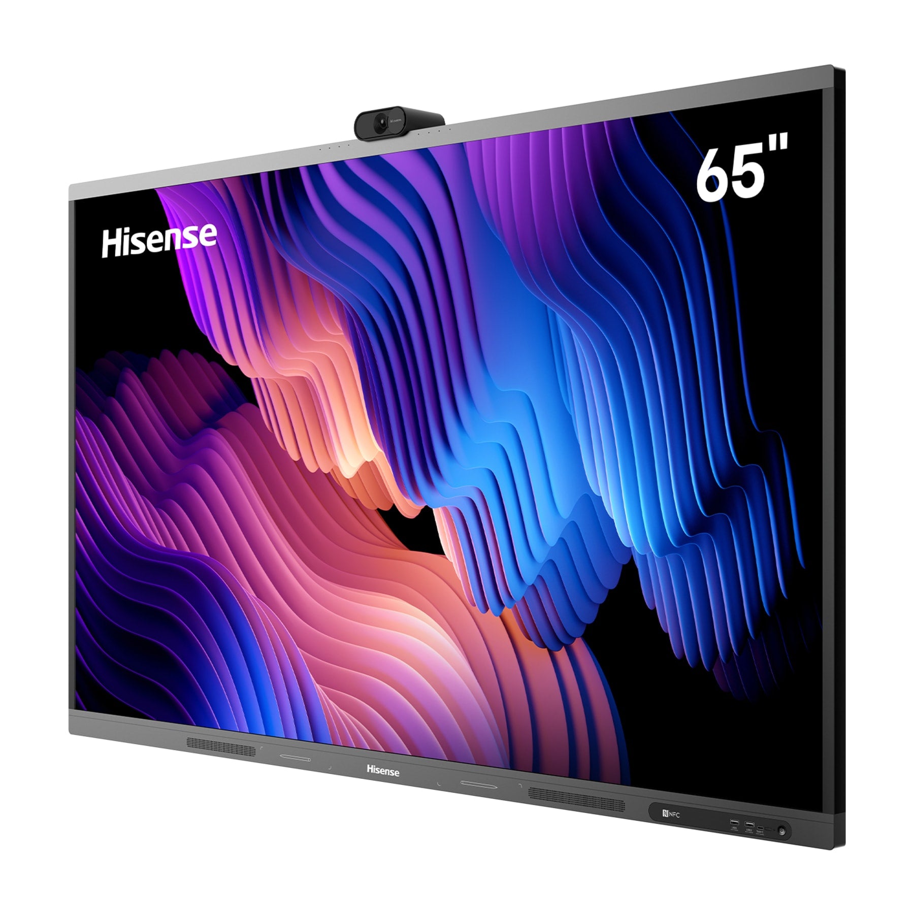 Hisense 65WM6FE interactive whiteboard 165.1 cm (65") 3840 x 2160 pixels Touchscreen Black product image