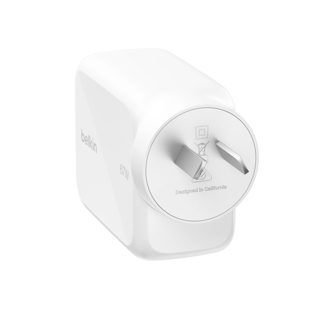 Belkin BoostCharge Pro Retractable GaN Wall Cha (WCH022AUWH)