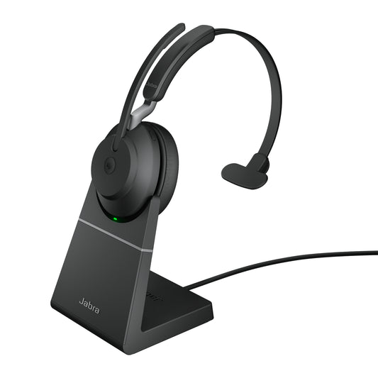 Jabra Evolve2 65 USB-A Black MS Chrg stand Mono product image