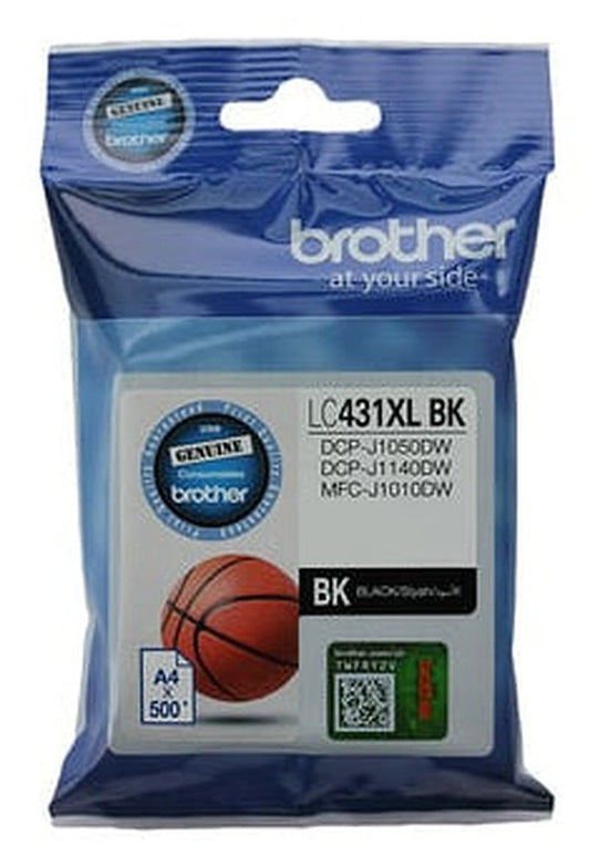 Brother LC431XLBK ink cartridge 1 pc(s) Original High (XL) Yield Black