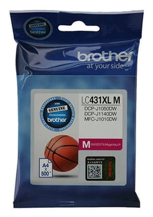 Brother LC431XLM ink cartridge 1 pc(s) Original High (XL) Yield Magenta