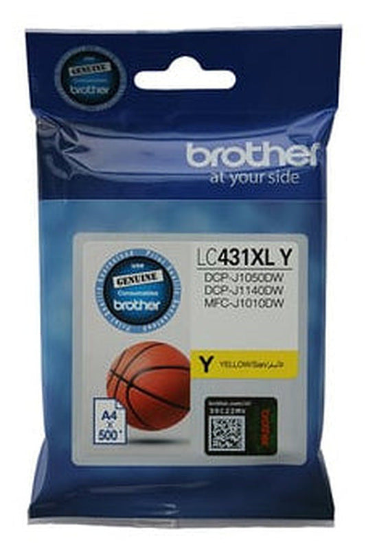 Brother LC431XLY ink cartridge 1 pc(s) Original High (XL) Yield Yellow