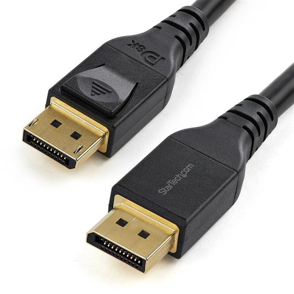 StarTech.com 13ft (4m) VESA Certified DisplayPort 1.4 Cable, 8K 60Hz HBR3 HDR, UHD DisplayPort to DisplayPort Monitor Cord, Ultra HD 4K 120Hz DP 1.4 Video Cable M/M DP Connector product image