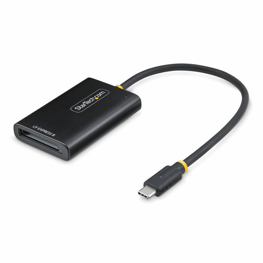 StarTechUSB-C CFexpress Type B Card Reader, USB 10Gbps, Portable Memory Card Reader, USB Type-C to CF Express 2.0 Adapter, Works with Any Operating System