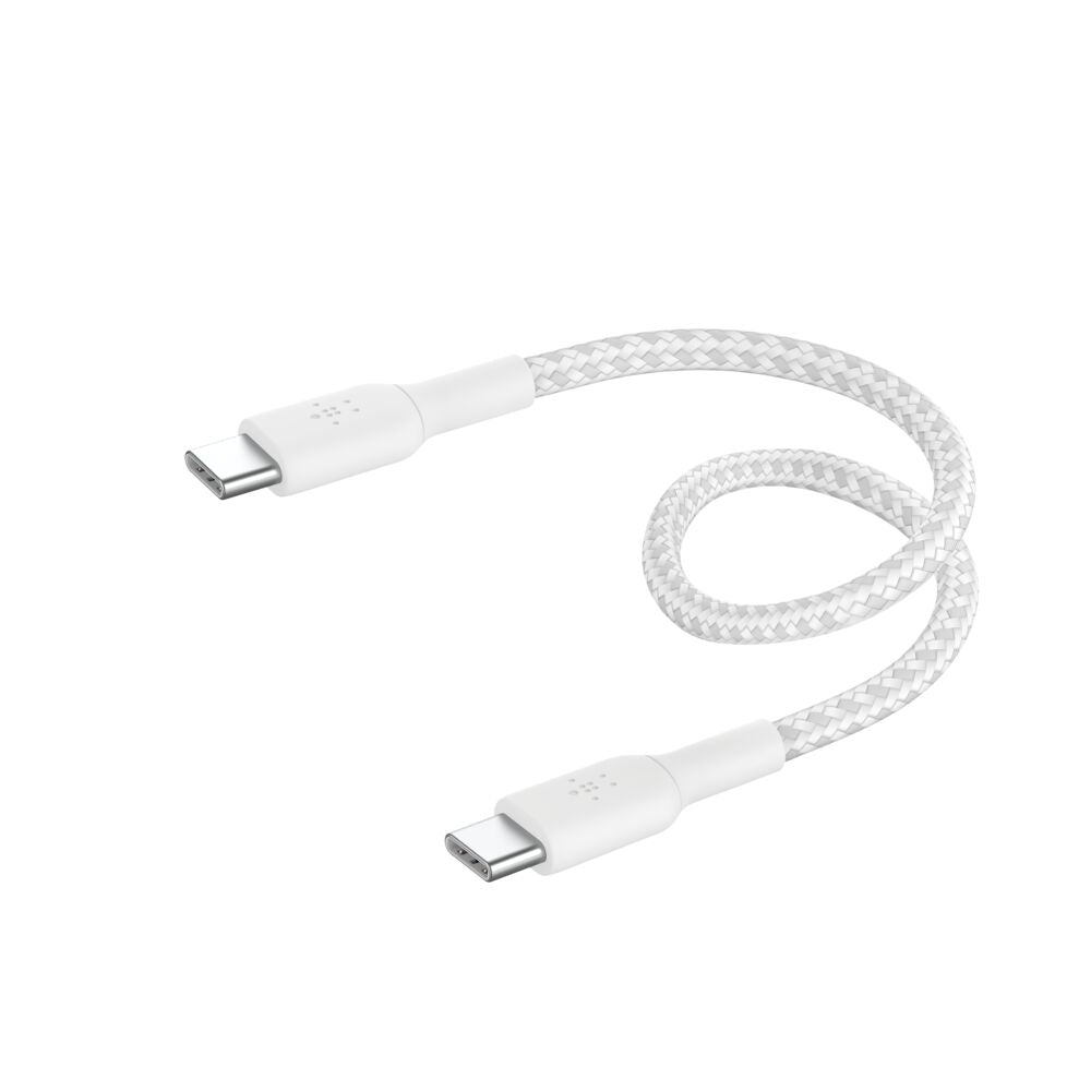 Belkin Boostcharge USB-C to USB-C Braided Cable (CAB004BT0MWH)