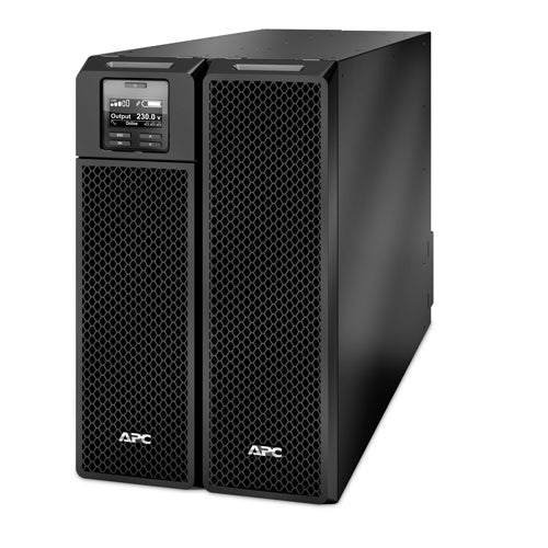 APC Smart-UPS On-Line, 10kVA/10kW, Tower, 230V/400V, 6x C13+4x C19 IEC outlets, Network Card+SmartSlot, Extended runtime, W/O rail kit - APC