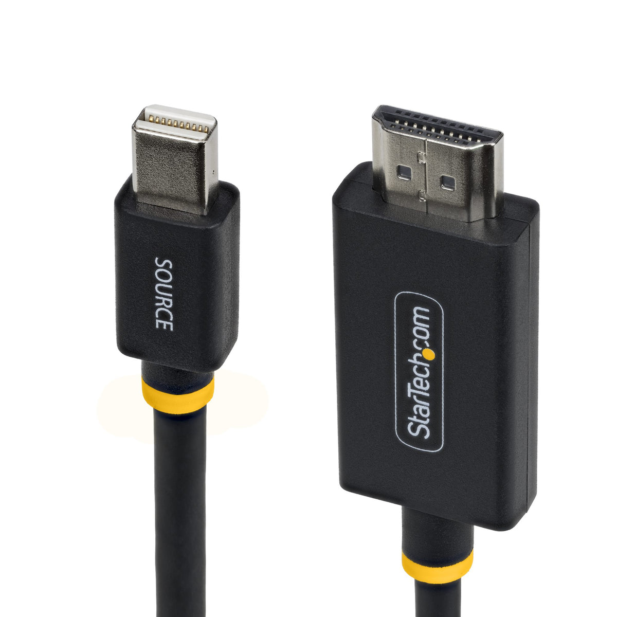 StarTech.com 1m (3ft) Mini DisplayPort to HDMI Adapter Cable, 4K 60Hz with HBR3/HDCP 2.3/DPCP, MDP to HDMI 2.0, Active Video Converter, Mini DisplayPort Desktop to HDMI Monitor product image