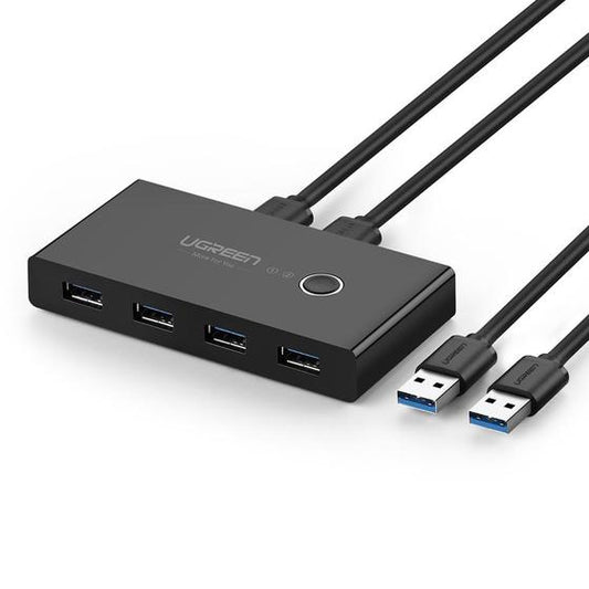 Ugreen 30768 interface hub USB 3.2 Gen 1 (3.1 Gen 1) Type-A 5000 Mbit/s Black product image