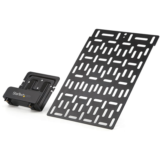 StarTech.com Universal TV Accessory Mount - Adjustable TV & Wall Mount Bracket - Media Players/Router/Modem/AV Switches & Extenders/Apple TV - Hidden Cable Box Mount Behind TV - 11lb (5kg) product image