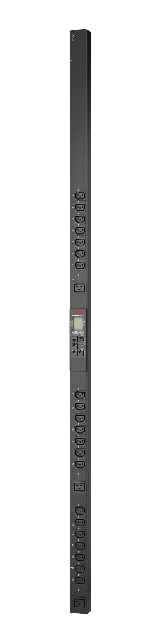 APC APDU9959EU3 power distribution unit (PDU) 24 AC outlet(s) 0U Black product image