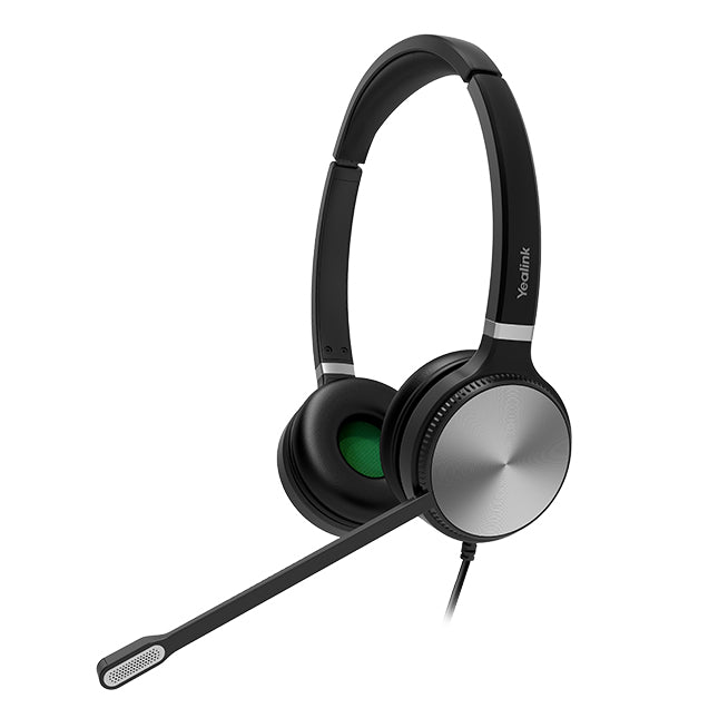Yealink YHS36 Headset Wired Head-band Office/Call center Black, Silver product image