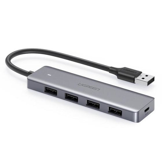 Ugreen 50985 interface hub USB 3.2 Gen 1 (3.1 Gen 1) Type-A 5000 Mbit/s Silver product image