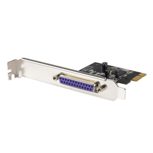 StarTech 1-Port Parallel PCIe Card - PCI Express to Parallel DB25 Adapter Card - Desktop Expansion LPT Controller for Printers, Scanners & Plotters - SPP/ECP - Standard/Low Profile