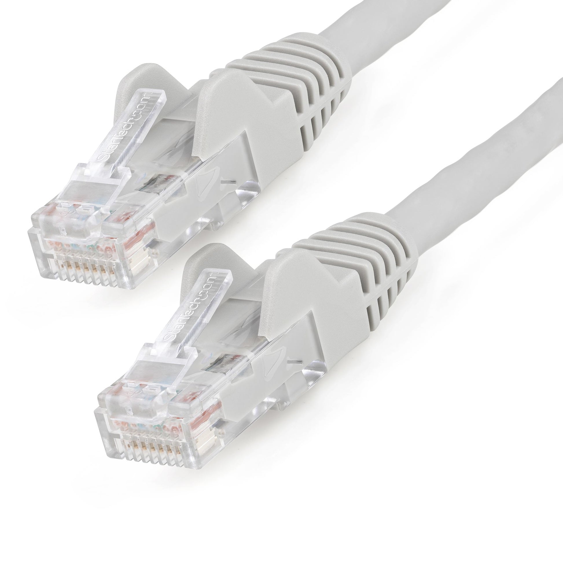StarTech.com 1m CAT6 Ethernet Cable - LSZH (Low Smoke Zero Halogen) - 10 Gigabit 250Mhz 100W PoE RJ45 10GbE UTP Network Patch Cord Snagless with Strain Relief - Grey, CAT 6, ETL Verified, 2… product image