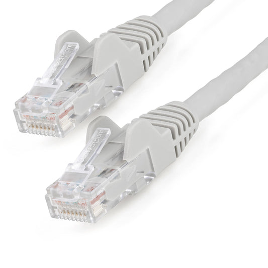 StarTech.com 3m CAT6 Ethernet Cable - LSZH (Low Smoke Zero Halogen) - 10 Gigabit 250Mhz 100W PoE RJ45 10GbE UTP Network Patch Cord Snagless with Strain Relief - Grey, CAT 6, ETL Verified, 2… product image