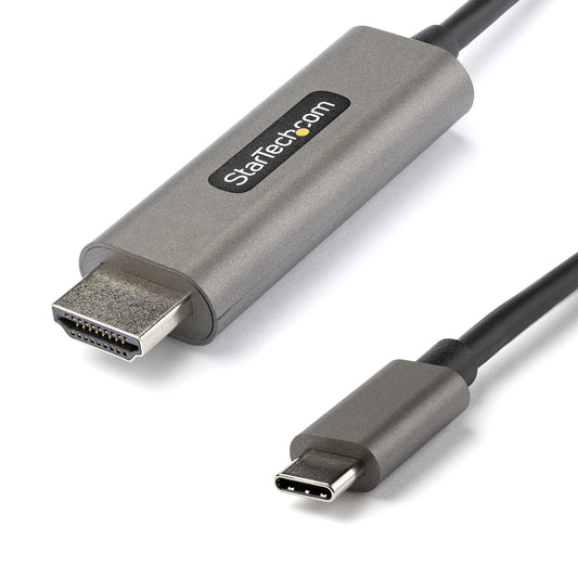 StarTech.com 13ft (4m) USB C to HDMI Cable 4K 60Hz w/ HDR10 - Ultra HD USB Type-C to 4K HDMI 2.0b Video Adapter Cable - USB-C to HDMI HDR Monitor/Display Converter - DP 1.4 Alt Mode HBR3 product image