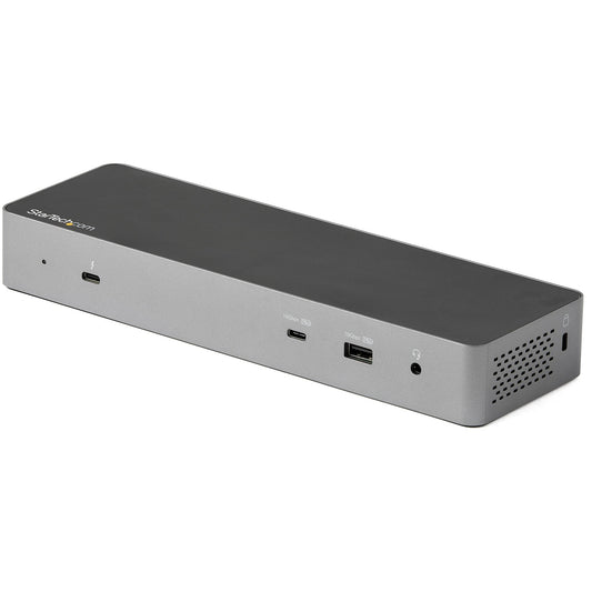 StarTech.com USB C Docking Station for Macbook Pro/Air-M1/M2/M3/M4, Thunderbolt Compatible, HDMI/DisplayPort, Dual 4K 60Hz/Single 8K, USB Type-C Laptop Dock, 96W Power Delivery, USB 10Gbps product image